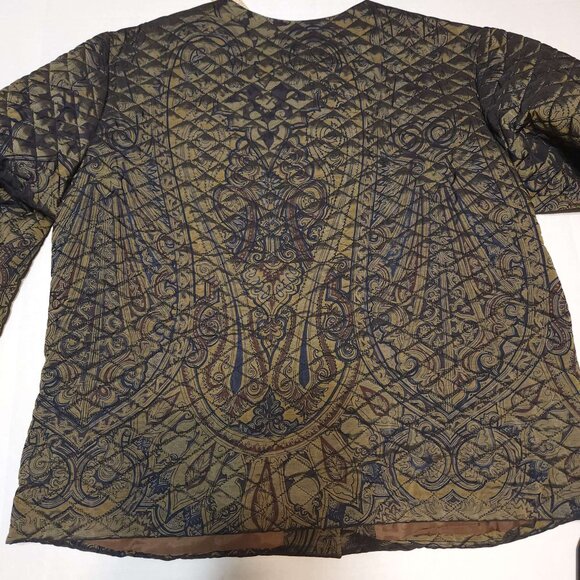 ❤️ 4/$20 I-Lyse Hart skirt & jacket set outfit Size 14 Slight iridescence - Picture 7 of 14